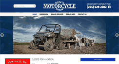 Desktop Screenshot of kensmotorcycleshop.com